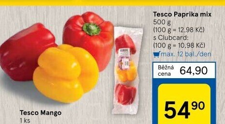 Paprika mix Tesco