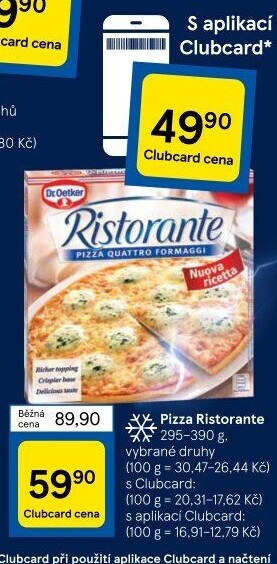 Pizza mražená Ristorante Dr. Oetker
