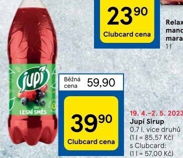 Sirup Jupí