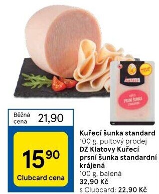 Šunka kuřecí standard