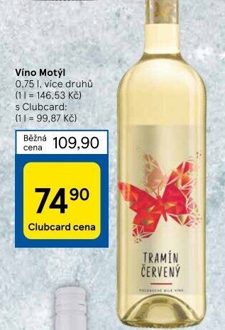 Vína Motýl Víno Mikulov