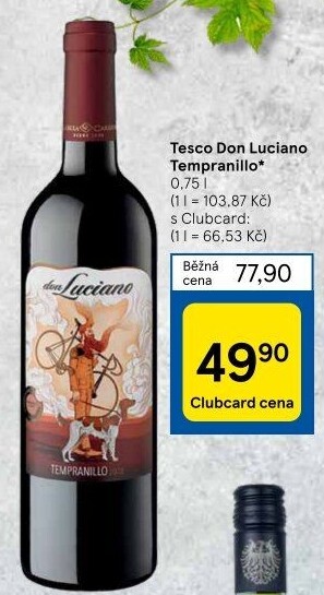 Víno Tempranillo Don Luciano