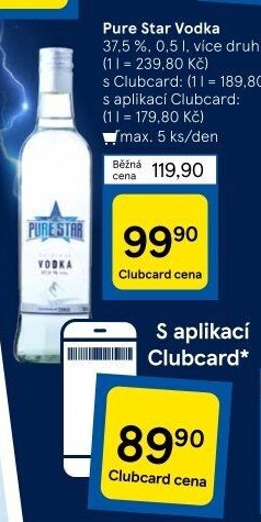 Vodka Pure Star