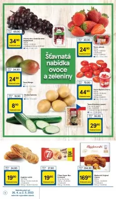 akční leták Tesco 26.4.2023-2.5.2023
