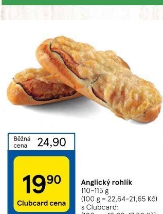 Anglický rohlík