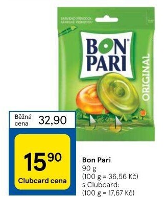 Bonbony Bon Pari Nestlé