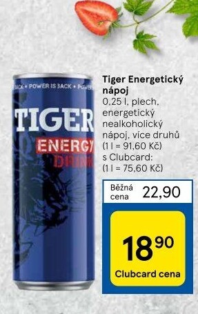 Energetický nápoj Tiger
