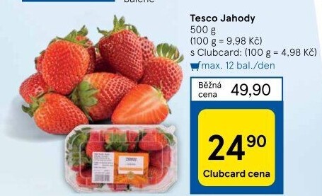 Jahody Tesco