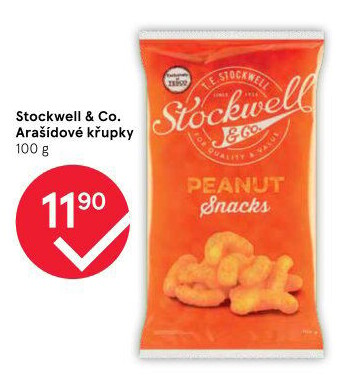 Křupky arašídové Stockwell &amp