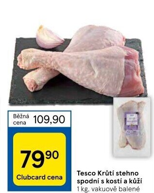 Krůtí stehna Tesco