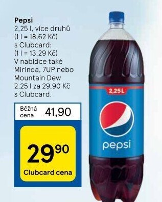 Limonáda Pepsi