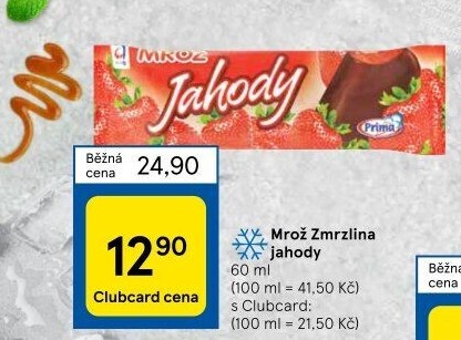 Nanuk Jahody v čokoládě Mrož Prima