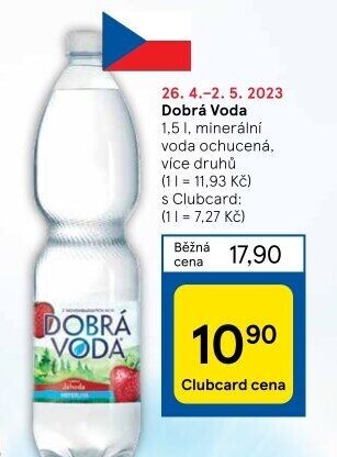 Ochucená voda Dobrá voda
