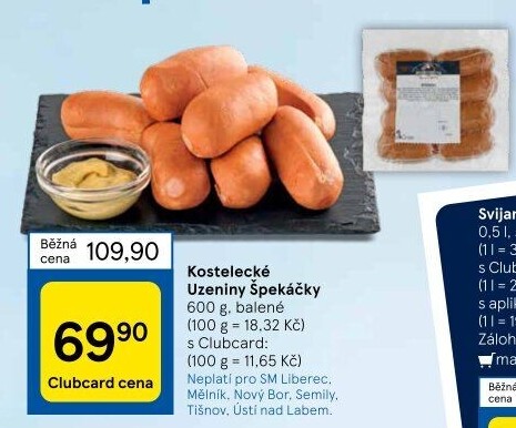 Špekáčky Kostelecké uzeniny