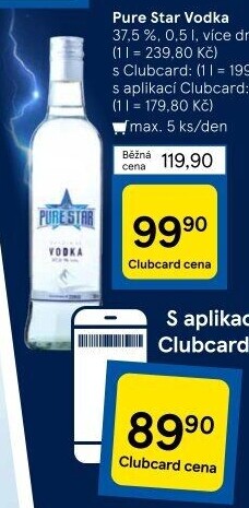Vodka Pure Star