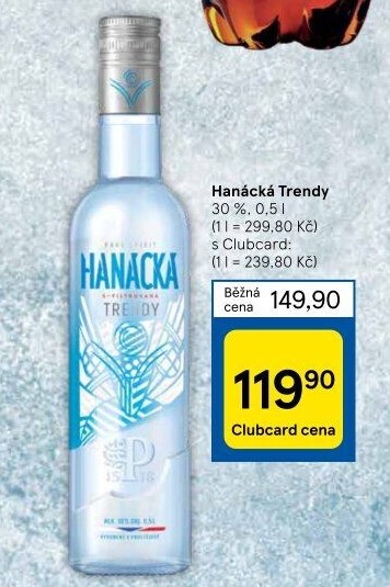 Vodka trendy Hanácká