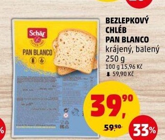 Chléb bez lepku Pan Blanco Schär