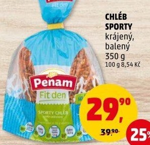 Chléb Sporty Fit den Penam