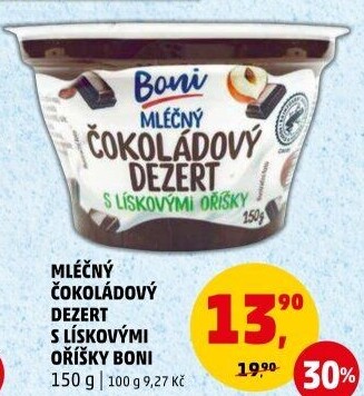 Dezert mléčný Boni