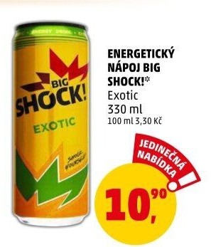 Energetický nápoj Big Shock