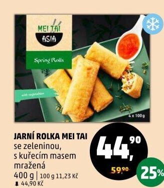 Jarní rolky mražené Mei Tai Asia