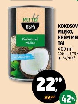 Kokosové mléko Mei Tai Asia