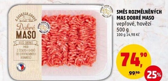 Mleté maso mix Dobré maso