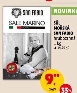 Mořská sůl San Fabio