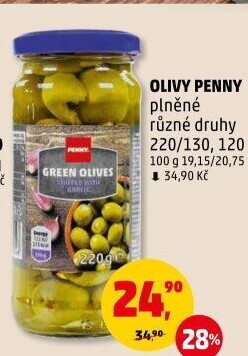 Olivy plněné Penny