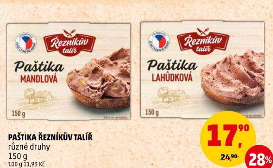 Paštika Řezníkův talíř