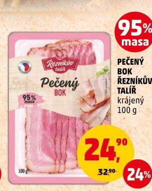 Pečený bok Řezníkův talíř