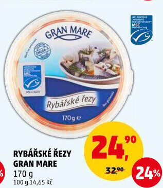 Řezy rybářské Gran Mare