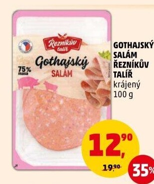 Salám Gothaj Řezníkův talíř