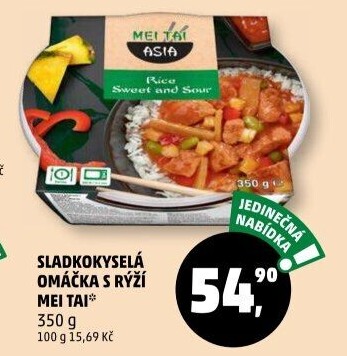 Sladkokyselá omáčka s rýží Mei Tai Asia