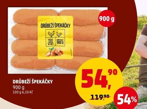 Špekáčky drůbeží