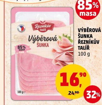 Šunka výběrová Řezníkův talíř