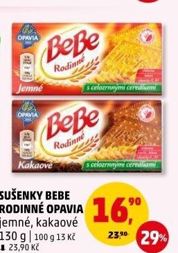 Sušenky Rodinné BeBe Opavia