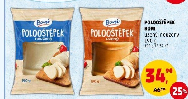 Sýr Polooštěpek Boni