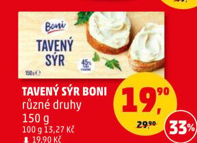Sýr tavený Boni