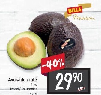 Avokádo Premium Billa