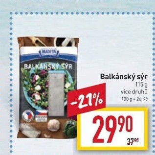 Balkánský sýr Madeta