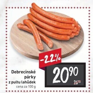 Párky debrecínské