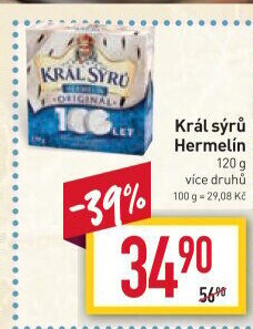 Sýr Hermelín Král sýrů