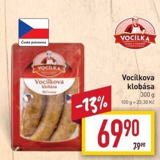 Vocílkova klobása Vocílka
