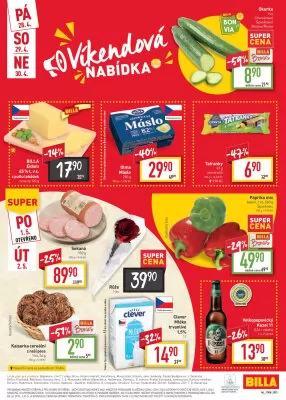 akční leták BILLA 26.4.2023-2.5.2023