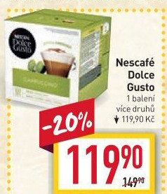 Kapsle Dolce Gusto Nescafé