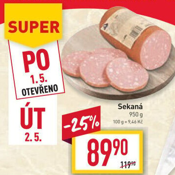 Sekaná Kostelecké uzeniny