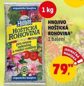 Hnojivo Hoštická Rohovina Hoštické hnojivo