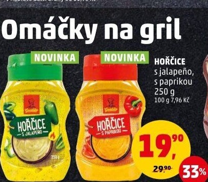 Hořčice s jalapeňo Gustito