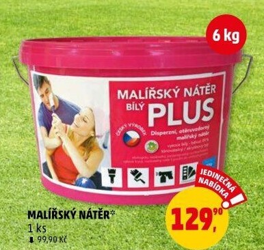 Malířský nátěr Malíř Plus